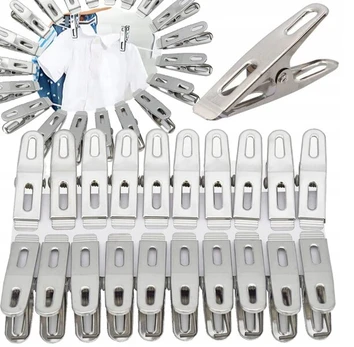 Metaliniai skalbinių segtukai, 20 vnt.