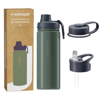 Wessper B3 THERMOSTEEL terminis butelis 0,5 l