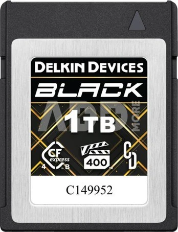 Delkin CFexpress 4.0 BLACK | Type B | R3630/W3130 (VPG400) 1TB