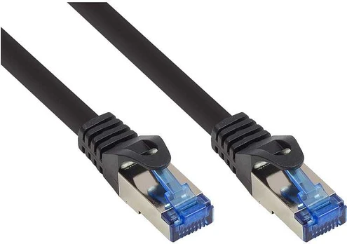 GoodConnections Good Connections Cat.6A Patchkabel SmartFLEX HF schw. 0,5m