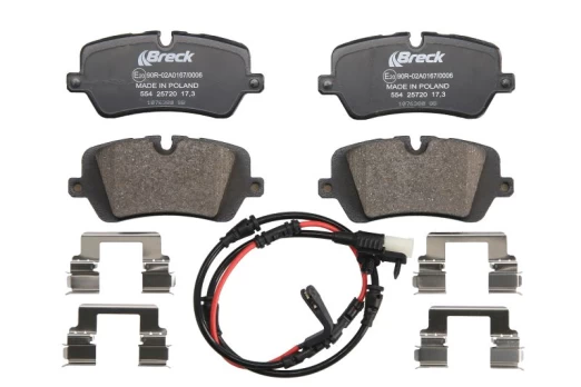 BRECK 25720 00 554 00 Brake pad set