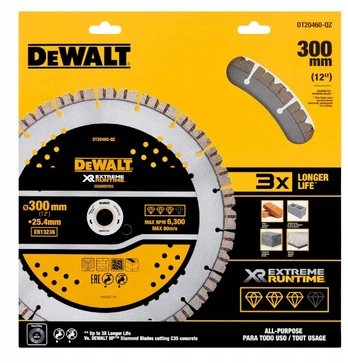 DEWALT TARCZA DIAM.SEG. 300mm ELITE ZAST. OGÓLNE