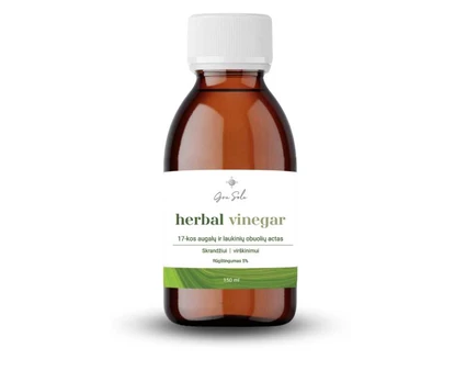 GraSole HERBAL VINEGAR, actas, 150 ml.