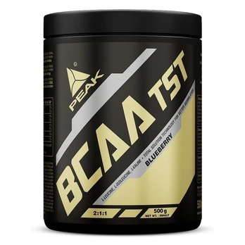 Peak BCAA TST 500 g. - Blueberry skonis