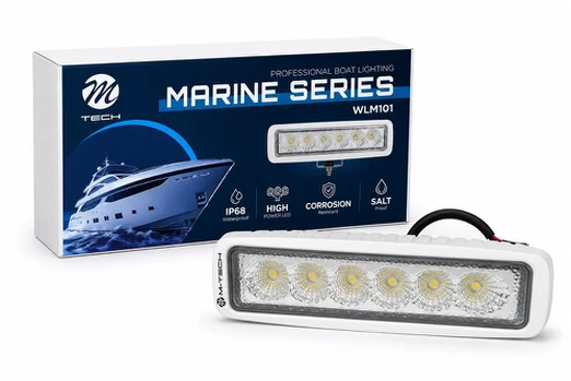 Jūrinis LED darbo žibintas M-TECH Work Light Marine WLM101