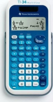 Rexel Kalkulator Texas Instruments Texas Instruments TI 34 Multiview