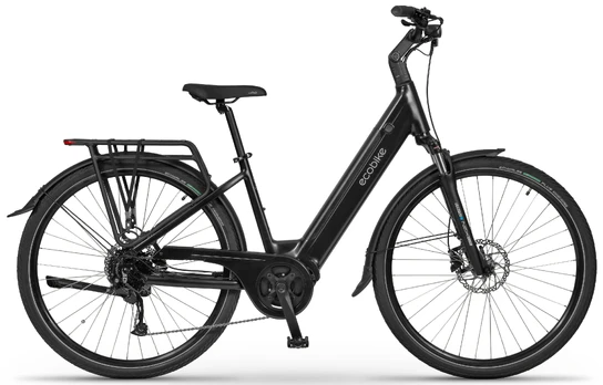 Elektrinis dviratis Ecobike LX100 Black V2 504Wh-19"