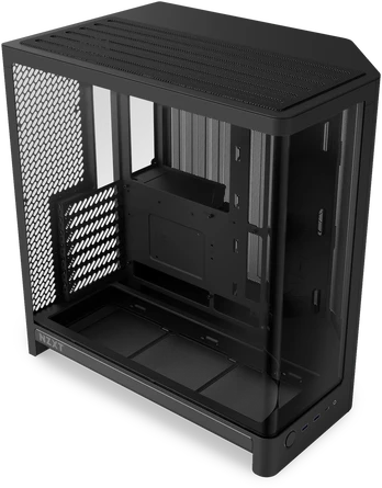 NZXT H6 2026 Juodas | PC-Gehäuse