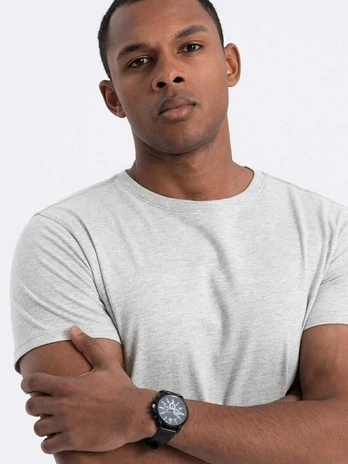 classic basic men's cotton t-shirt - pilkas v3 om-tsbs-0146