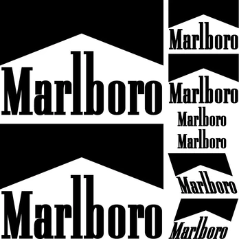 Motociklu Lipdukai Marlboro lipdukų rinkinys