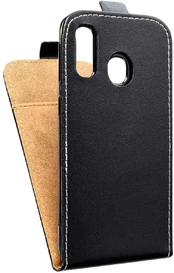 Dėklas Oem Flip Case SLIM FLEXI FRESH for SAMSUNG A40 juodas kaina