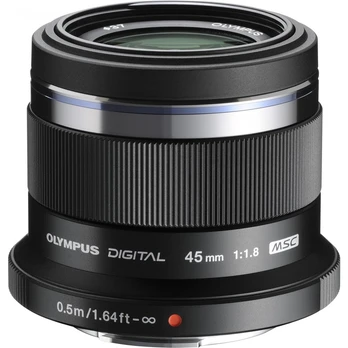 High quality 45 mm normal fix lensFast - maximum aperture of f/1.8High quality Olympuse optics