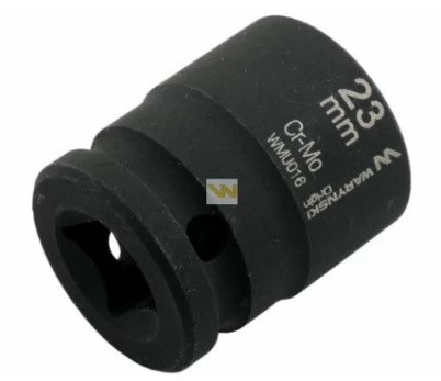 Galvutė 1/2 23mm smūginė CrMo.DIN 3129