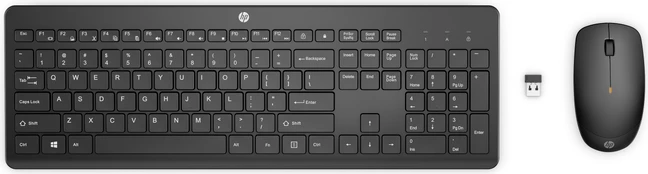 HP 235 Wireless Mouse Keyboard Combo - Black - US ENG / 1Y4D0UT#ABB