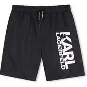 Karl Lagerfeld Kids Plaukimo šortai Z31079 D Juoda Regular Fit