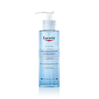 Veido valymo gelis Eucerin DermatoCLEAN Hyaluron Jautri oda (200 ml)