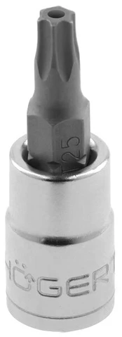 Tamperinis torx bito lizdas su 10 mm, 1/4" skyle