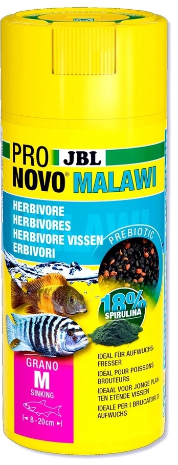 JBL Malawi granulės 250 ml žuvims
