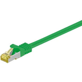 Goobay Patchcord S/FTP, Cat7, 0.25m, žalia (91568)