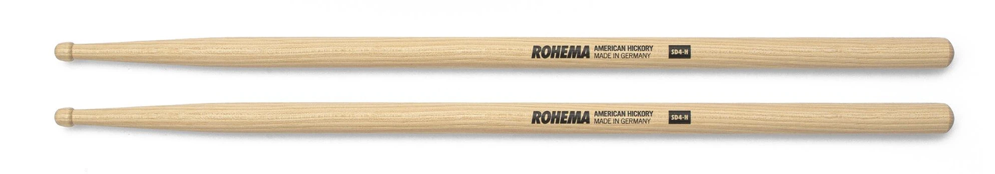 Būgnų lazdelės Rohema Rounded Tip SD4-H