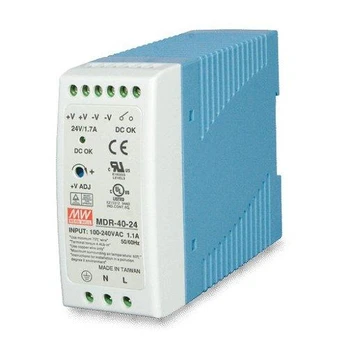 PLANET PWR-40-24 maitinimo blokas 40 W Mėlyna, Baltas