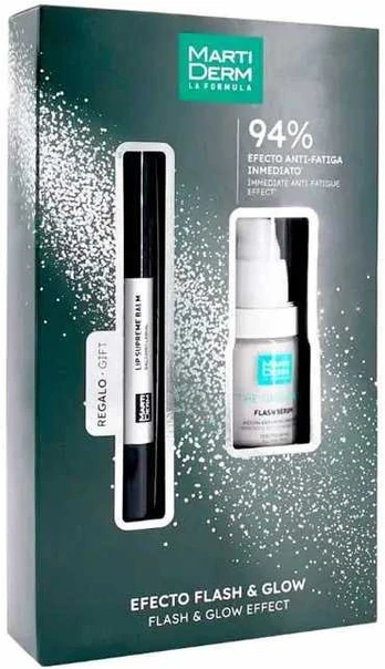 Martiderm THE ORIGINALS EFECTO FLASH & GLOW ESTUCHE 2 pz