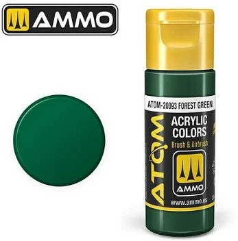 AMMO by MIG Jimenez AMMO MIG - ATOM Akriliniai dažai Forest Green, 20ml, 20093