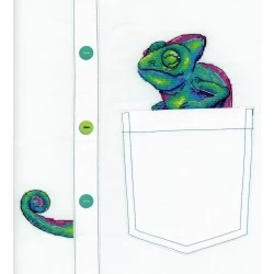 Curious Chameleon SV-253 - Siuvinėjimo rinkinys