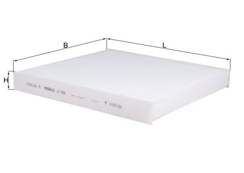 Filtras, salono oras MAHLE LA888