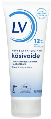 Rankų kremas LV Light and Reinforcing, 100 ml