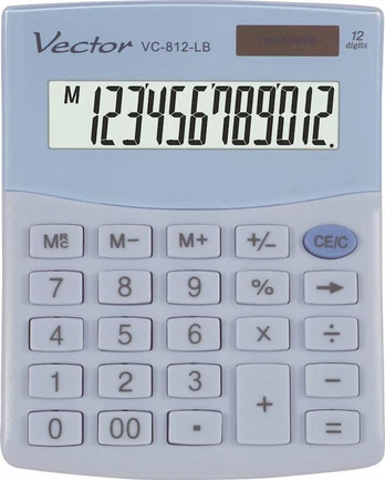 Men's Vector Kalkulatorius Vector Smart 3724 KAV VC-812 LB