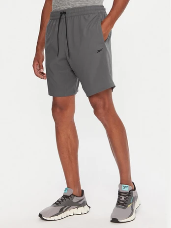 Reebok Sportiniai šortai RK25181CCM Pilka Regular Fit