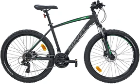 Dviratis Romet ŽALGIRIS R6 black-green-18 / L kaina