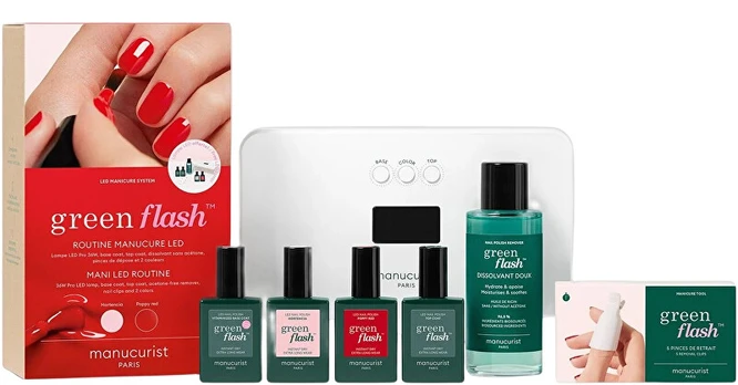 Manucurist Green Flash Mani Led Routine Gift Set