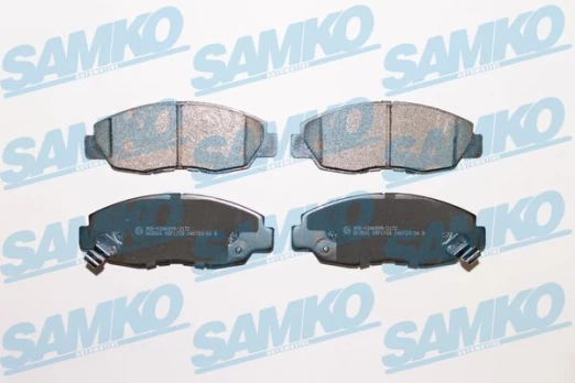 Stabdžių trinkelių rinkinys, diskinis stabdys SAMKO 5SP1728