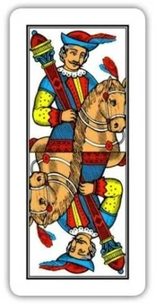 Trevigiane plastic 100% plastic Tarot kortos