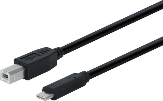 Fuj:tech USB-C - USB-B kaapeli, 3m
