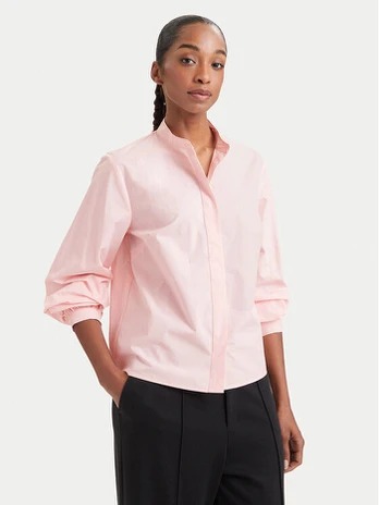 Simple Marškiniai 62KLD102 Rožinė Regular Fit