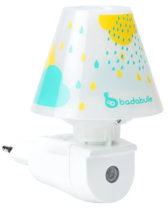 Naktinis šviestuvas Badabulle Nightlight, mėlyna/balta