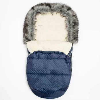 New Baby Lux Wool mėlynas Winter Coat