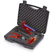 Saulės modulių jungčių apdirbimo replių rinkinys KNIPEX kaina