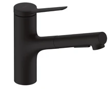 Hansgrohe Køk.arm ZesisM33 150 Ltud m.sort sBox ud kaina