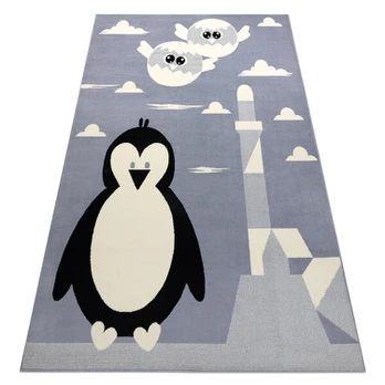 Kilimas BCF FLASH Penguin 3997 - Pingwin, pingwinek pilka, Pilka