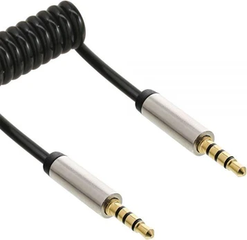 „Kabelis InLine“ lizdas 3,5 mm – 3,5 mm lizdas 2 m sidabro (99272)