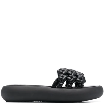 Šlepetės moterims, Juoda, Suave sandals