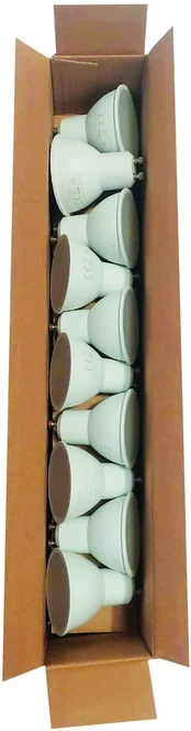 6W LED lemputė, balta, GU10, 4000K, 20vnt.