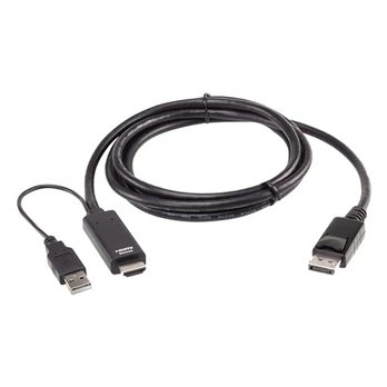 Adapteris Aten 2L-7D02HDP True 4K 1.8M HDMI to DisplayPort Cable