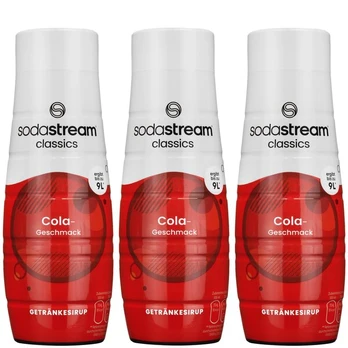 3x "SodaStream" kolos sirupas 440ml