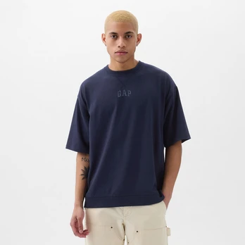 GAP Micro Logo Tee Navy Uniform - Dydis S (857899-01 Marškinėliai)