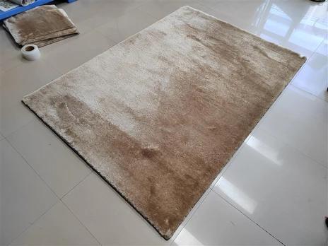 Kilimas vidaus Domoletti Fluffy, smėlio sp., 300 cm x 200 cm